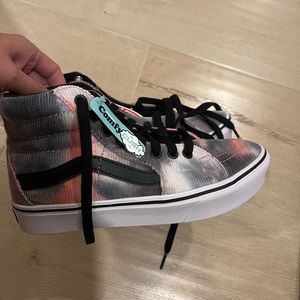 Vans ComfyKush high-tops blotched multi-pink
